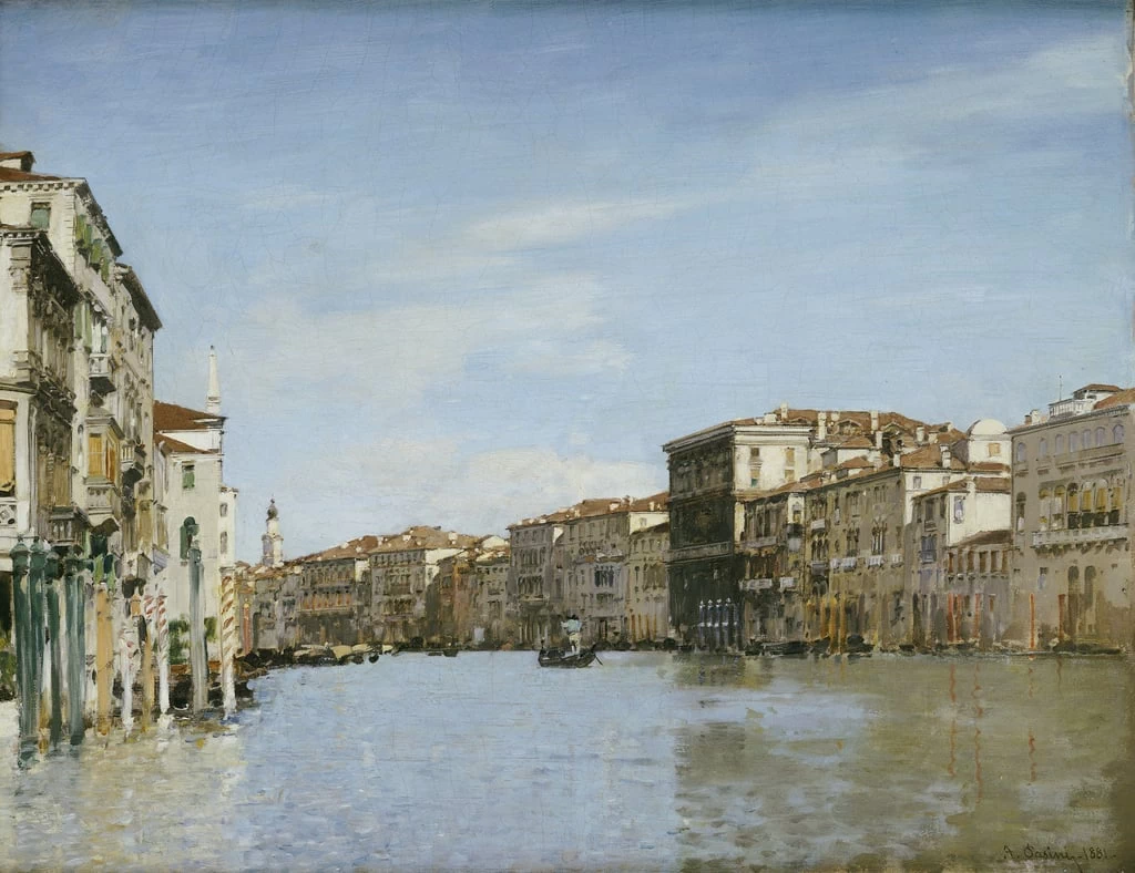 Il Canal Grande a Venezia